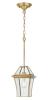 RYE 20 SOLID BRASS EXTERIOR PENDANT IP43. BRASS OR BLACK
